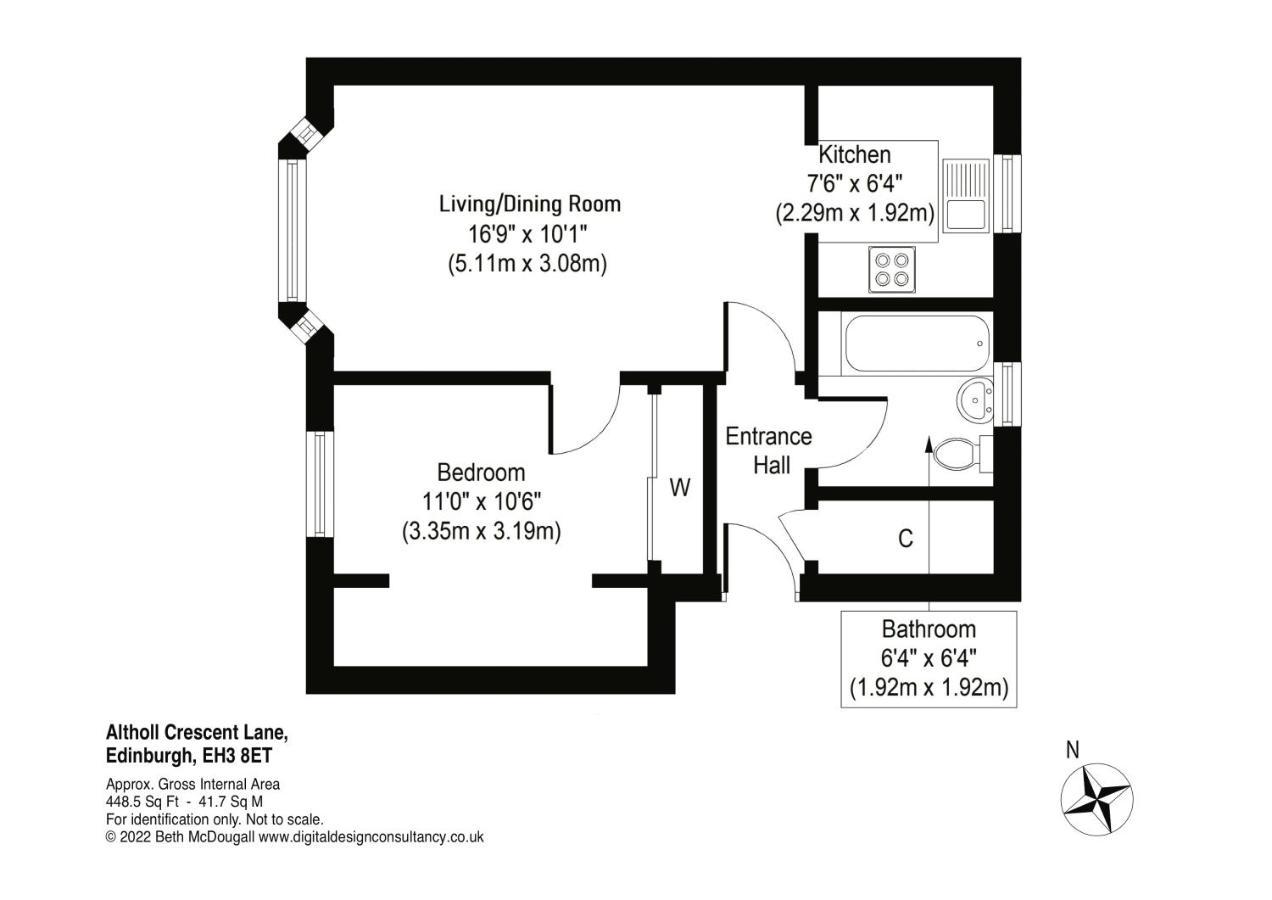 Cosy 1 Bedroom In The West End EDI Exterior photo